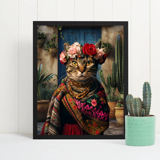 Frida Kahlo - Poster - Standart - Çerçevesiz