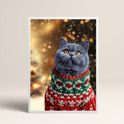 Grinch - Poster - 13x18 - Beyaz