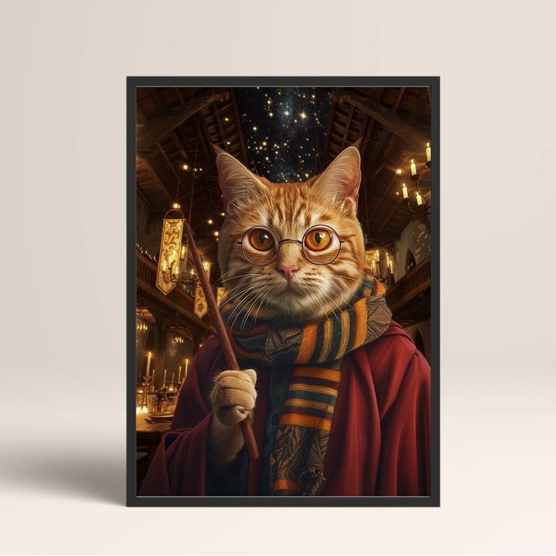 Gryffindor HARRY POTTER - Poster - 13x18 - Siyah