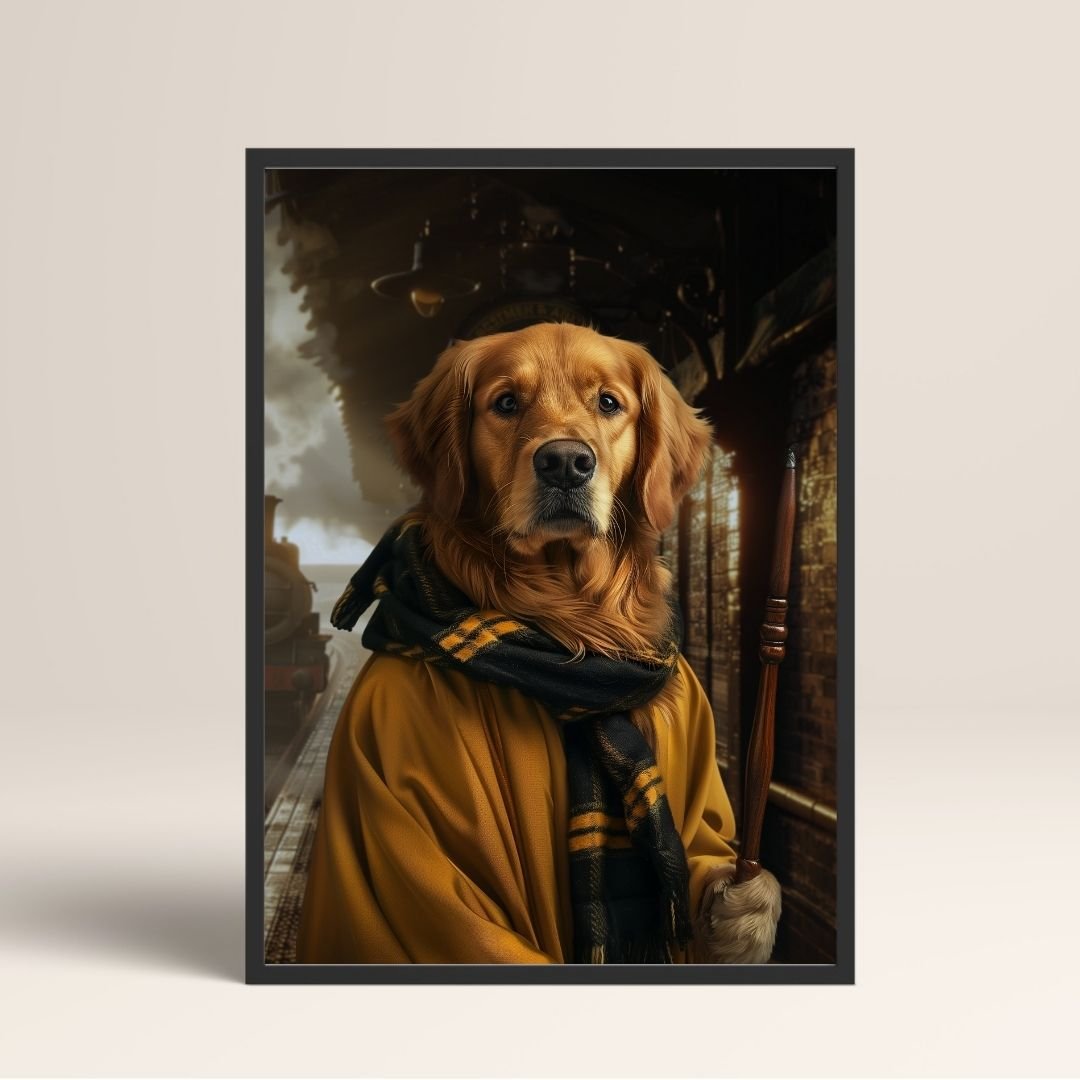 Hufflepuff HARRY POTTER - Poster - 13x18 - Siyah