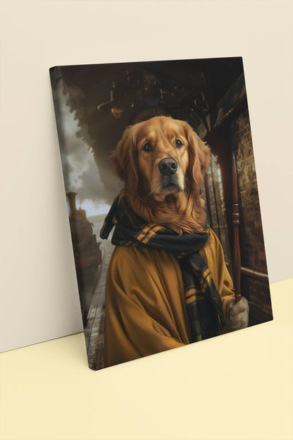 Hufflepuff HARRY POTTER - Kanvas - 30x40 - Çerçevesiz