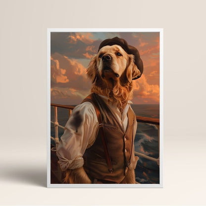 Jack TITANIC - Poster - 13x18 - Beyaz