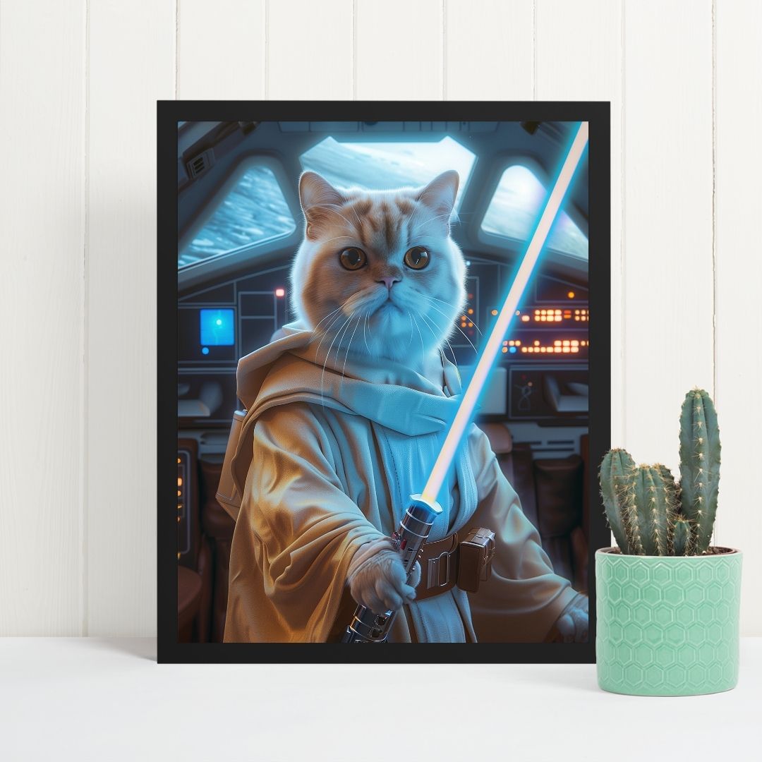 Luke Skywalker STAR WARS - Poster - Standart - Çerçevesiz