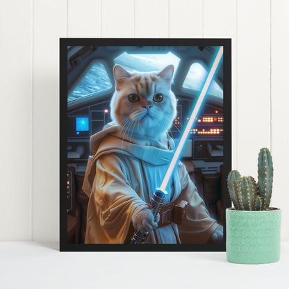 Luke Skywalker STAR WARS - Poster - Standart - Çerçevesiz