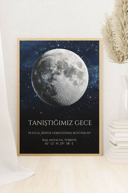 Lunar Memories - Poster - Standart - Çerçevesiz