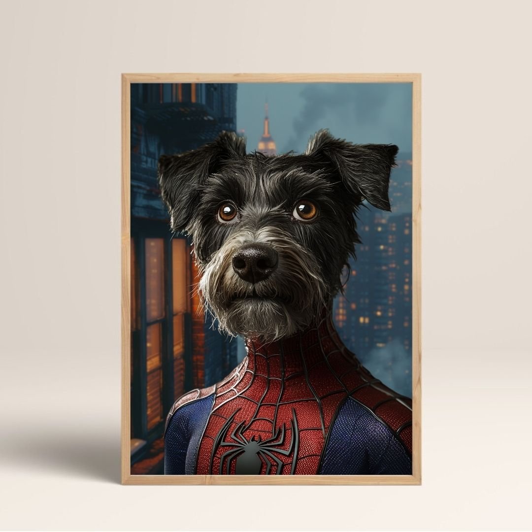 Spider - Man - Poster - 13x18 - Ahşap