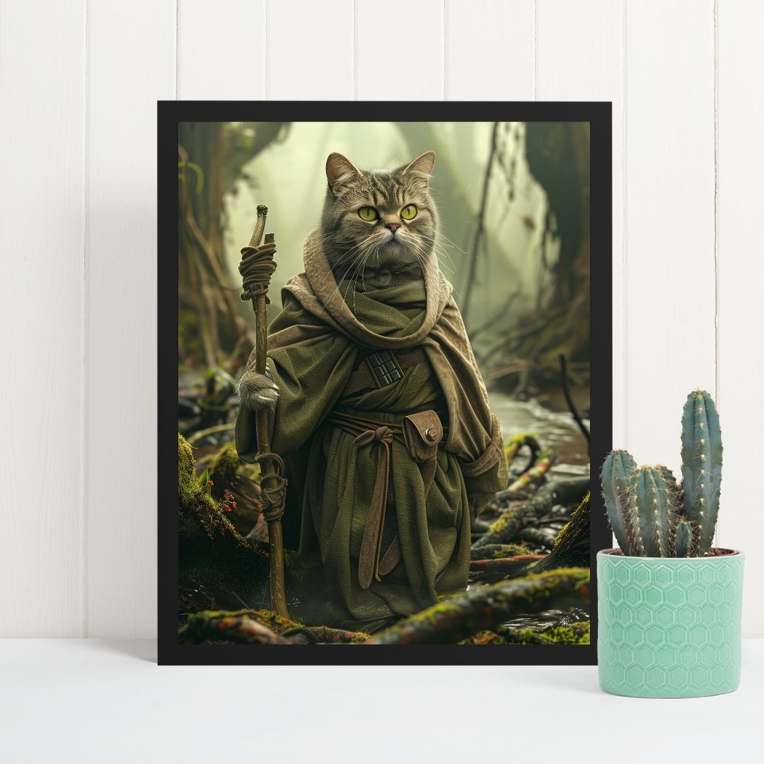 Yoda STAR WARS - Poster - Standart - Çerçevesiz